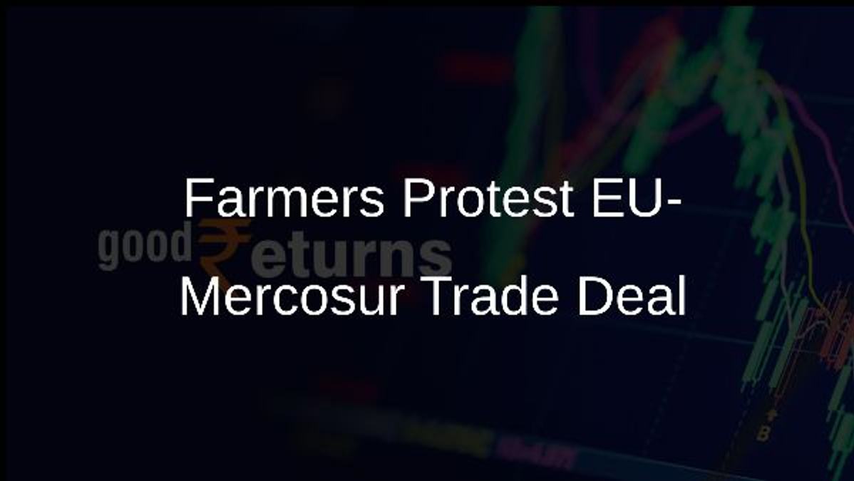 Farmers Protest EU-Mercosur Trade Deal