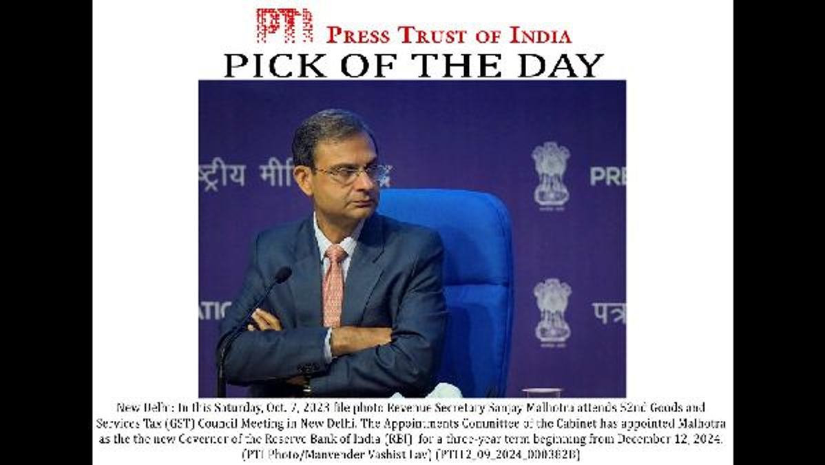 Sanjay Malhotra is New RBI Governor