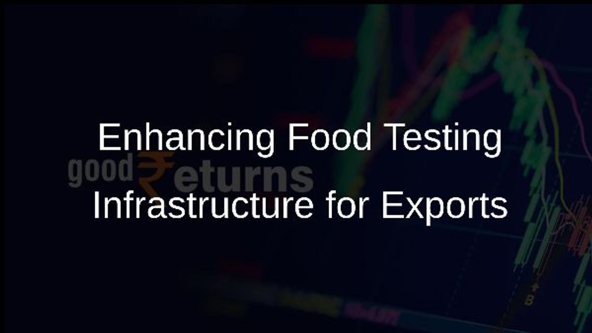 Enhancing Food Testing Infrastructure for Exports