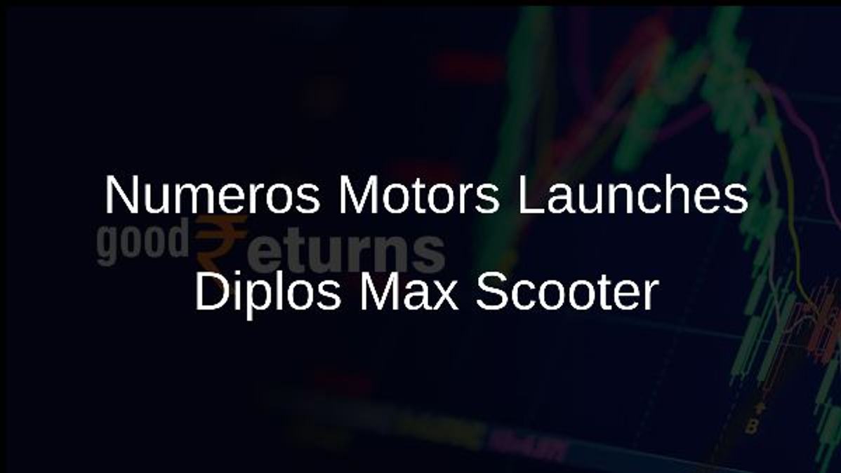 Numeros Motors Launches Diplos Max Scooter