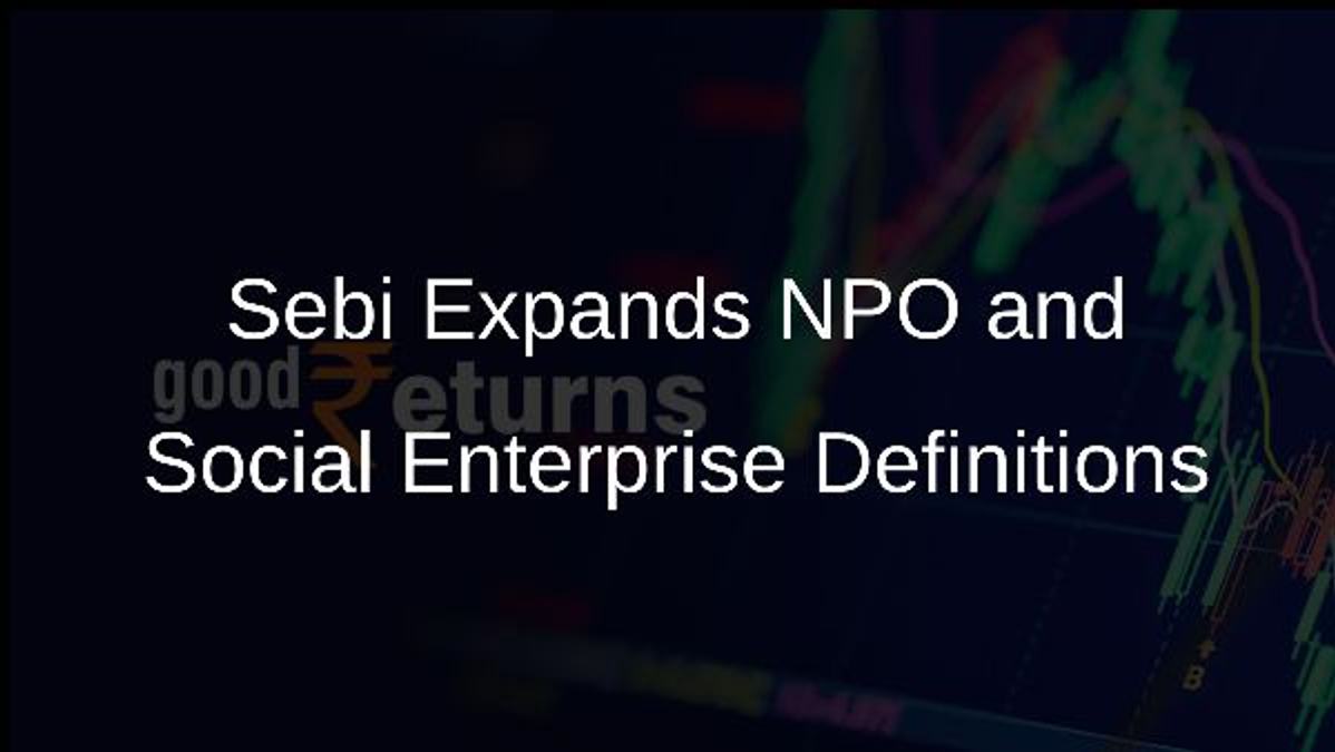 Sebi Expands NPO and Social Enterprise Definitions