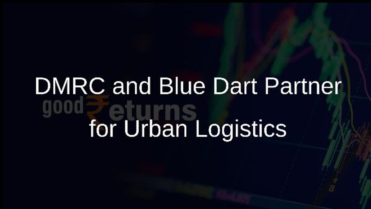 DMRC and Blue Dart Partner for Urban Logistics