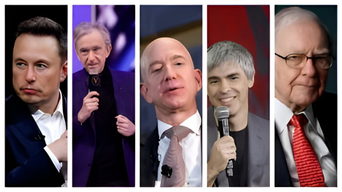 Top Six Super Billionaires