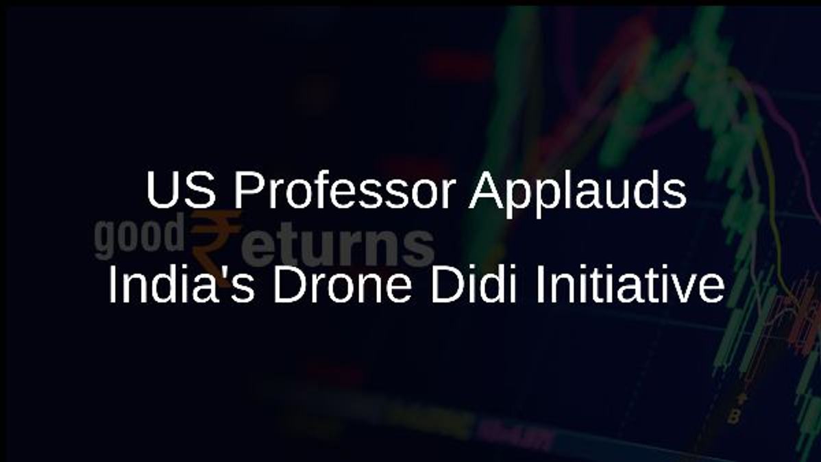 US Professor Applauds Indias Drone Didi Initiative