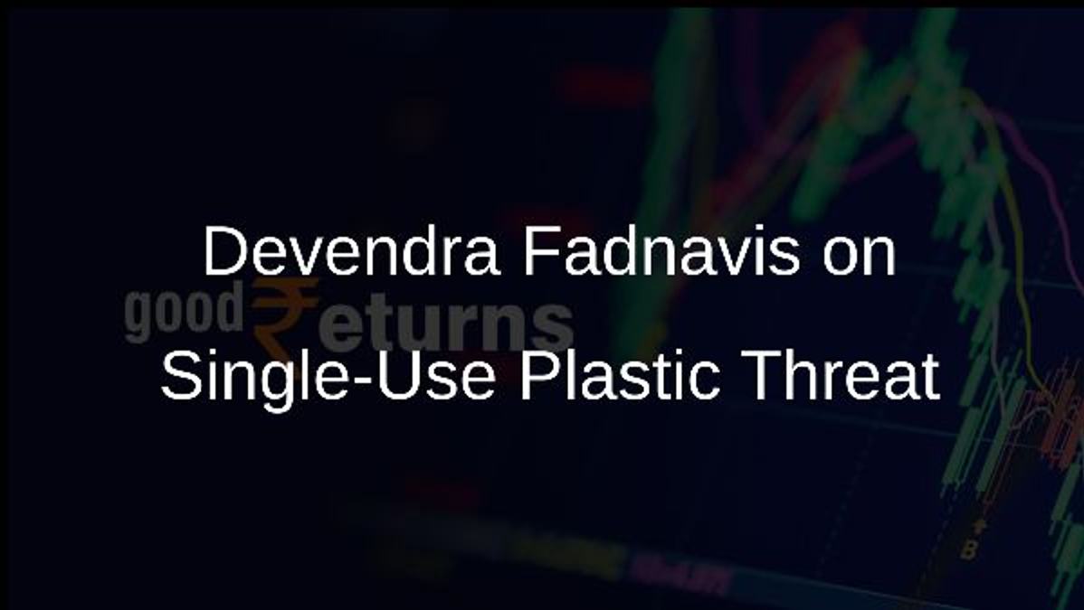 Devendra Fadnavis on Single-Use Plastic Threat