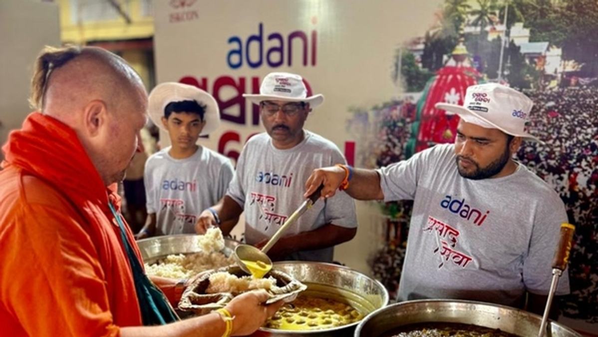 Adani Group Supports Rath Yatra in Puri
