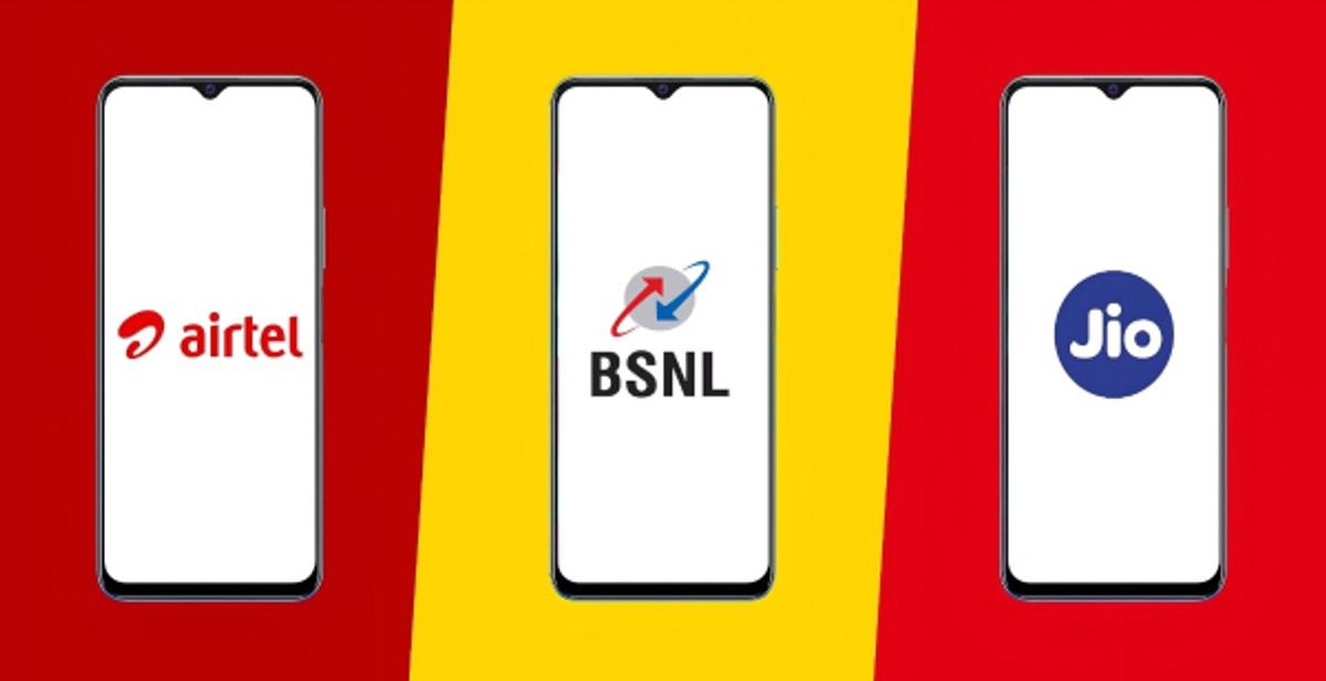 Jio Vs Airtel Vs Vodafone Idea Vs BSNL