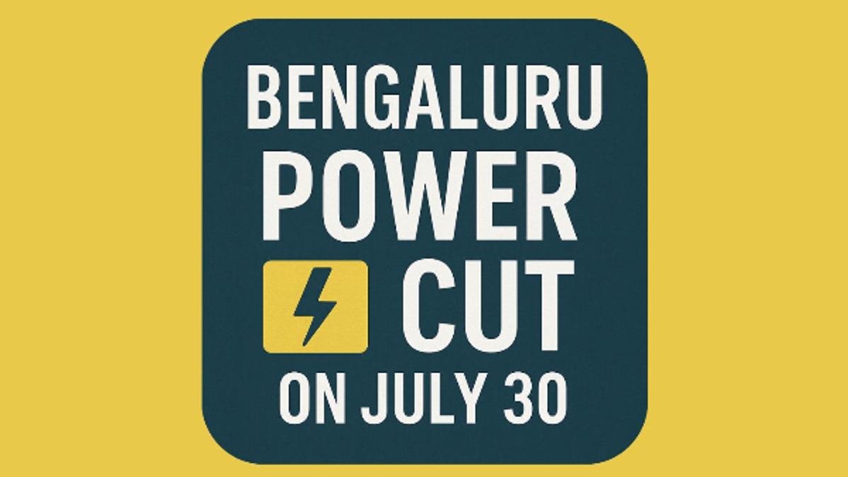 Bengaluru power cut
