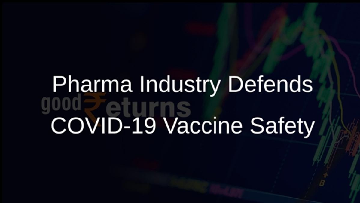 Pharma Industry Defends COVID-19 Vaccine Safety