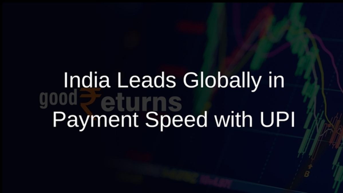 India Leads Globally in Payment Speed with UPI