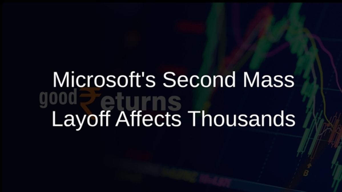 Microsofts Second Mass Layoff Affects Thousands