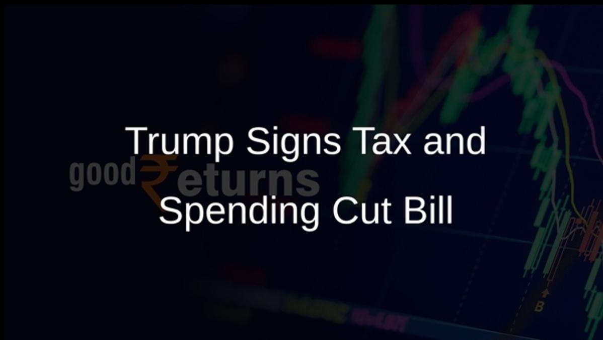 Trump Signs Tax and Spending Cut Bill