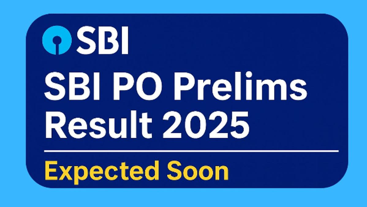 SBI PO Prelims Result 2025