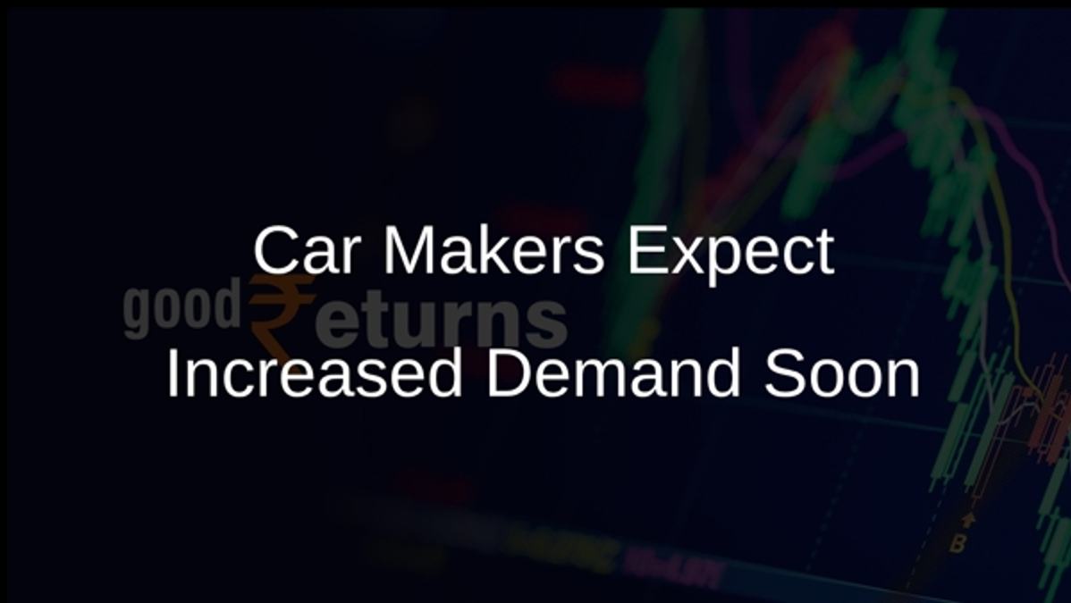 Car Makers Expect Increased Demand Soon