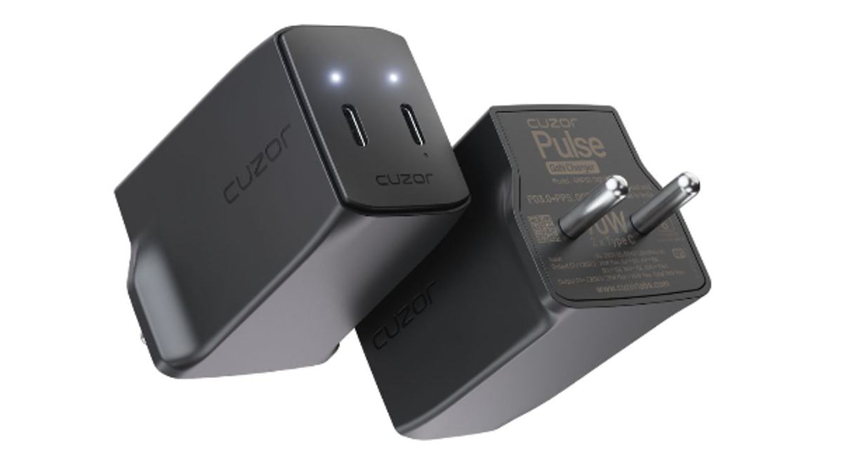 Bengaluru-based Startup Cuzor Launches India s First 70W GaNSense Charger  Bags Rs  5 Cr In Seed Round