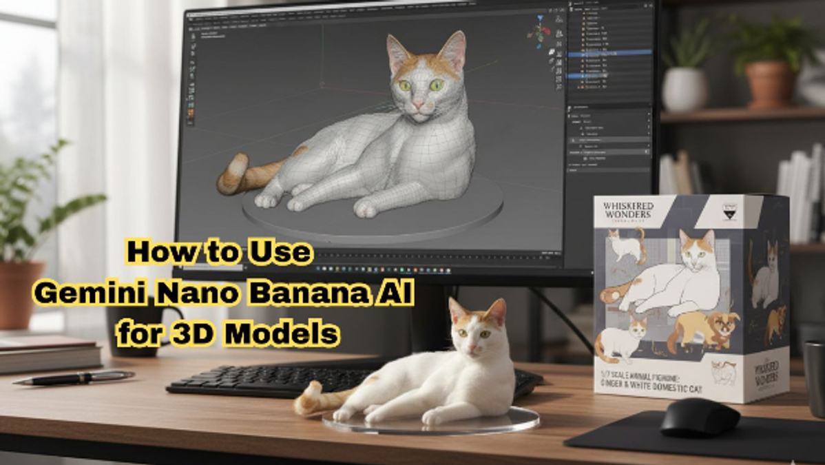 How to Make Free 3D Models Online With Gemini Nano Banana AI