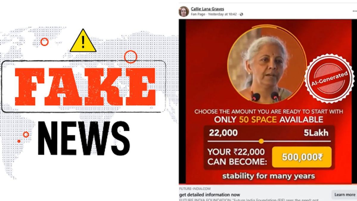 GR FACT-CHECK  Viral Video Shows FM Nirmala Sitharaman Promoting    Quick Rich Scheme  But Here s the Truth