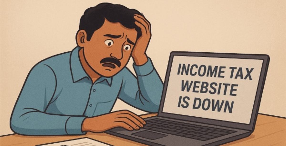 CBT Extends ITR Filing Due Date But Income Tax Portal Showing Technical Glitches