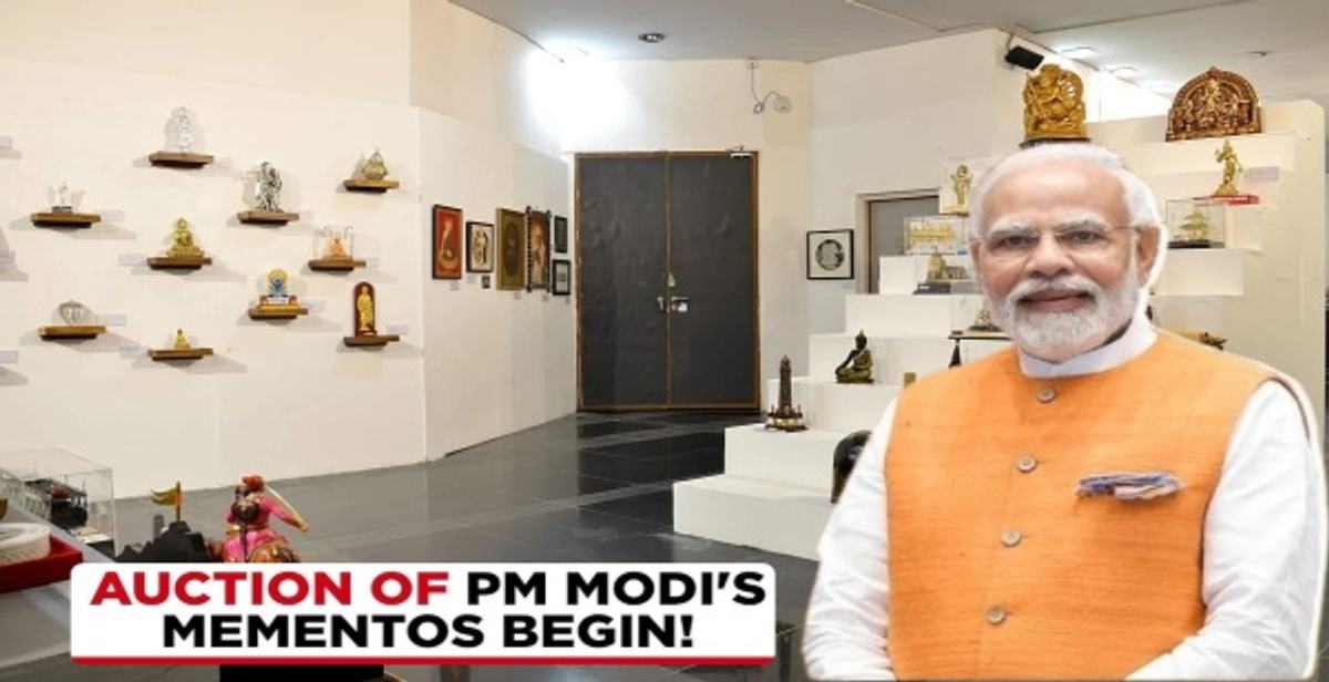 Online Auction of Over 1 300 Gifts To PM