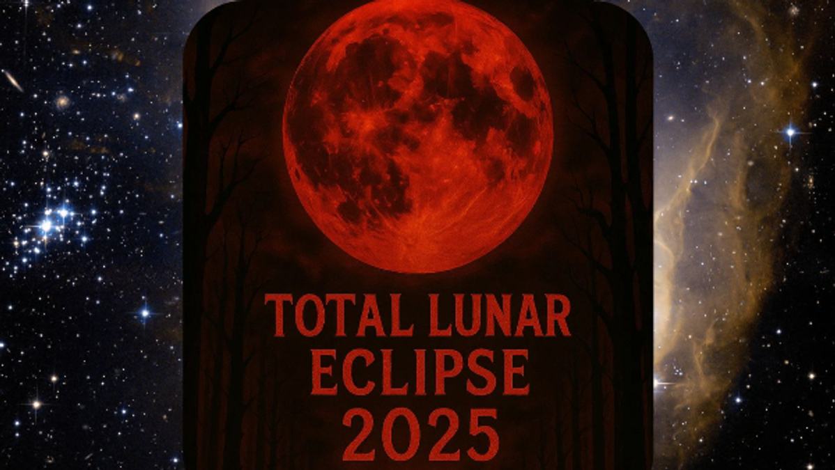 Total Lunar Eclipse 2025  Blood Moon Date  Time  and Visibility in India and Worldwide