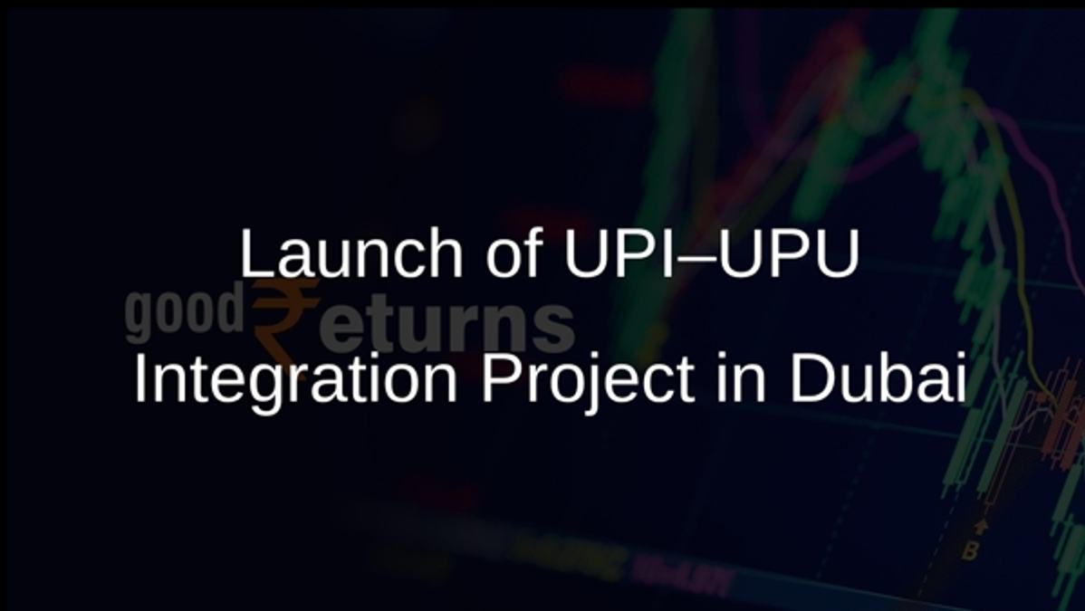 Launch of UPI–UPU Integration Project in Dubai