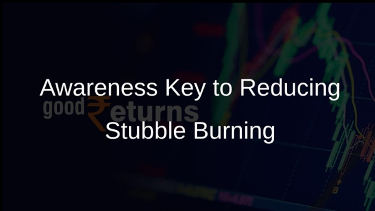 Awareness Key to Reducing Stubble Burning