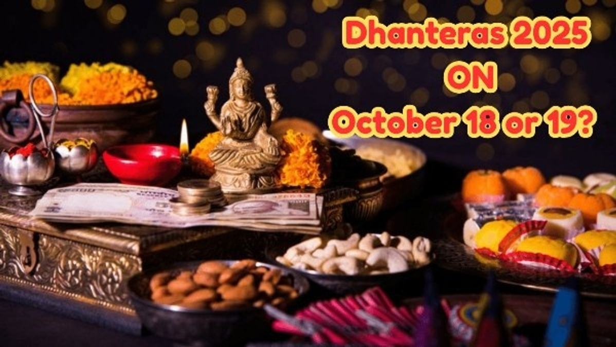 When Is Dhanteras 2025  Oct 18 or 19  Know Correct Date  Significance  Puja Muhurat In Your City