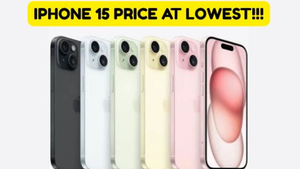 iPhone 15 Price Drops to Record Low on Amazon  Grab the 128GB Variant at Just Rs  46 500  Check All Details