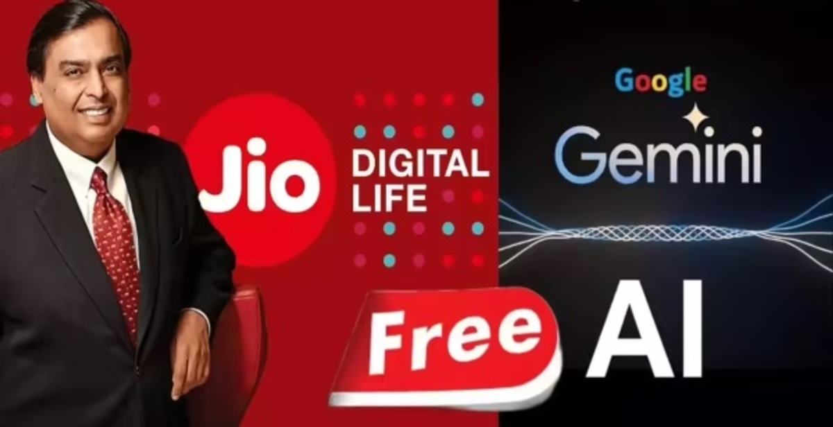 Google-Reliance Partnership  Free Gemini Pro Services For Jio Users