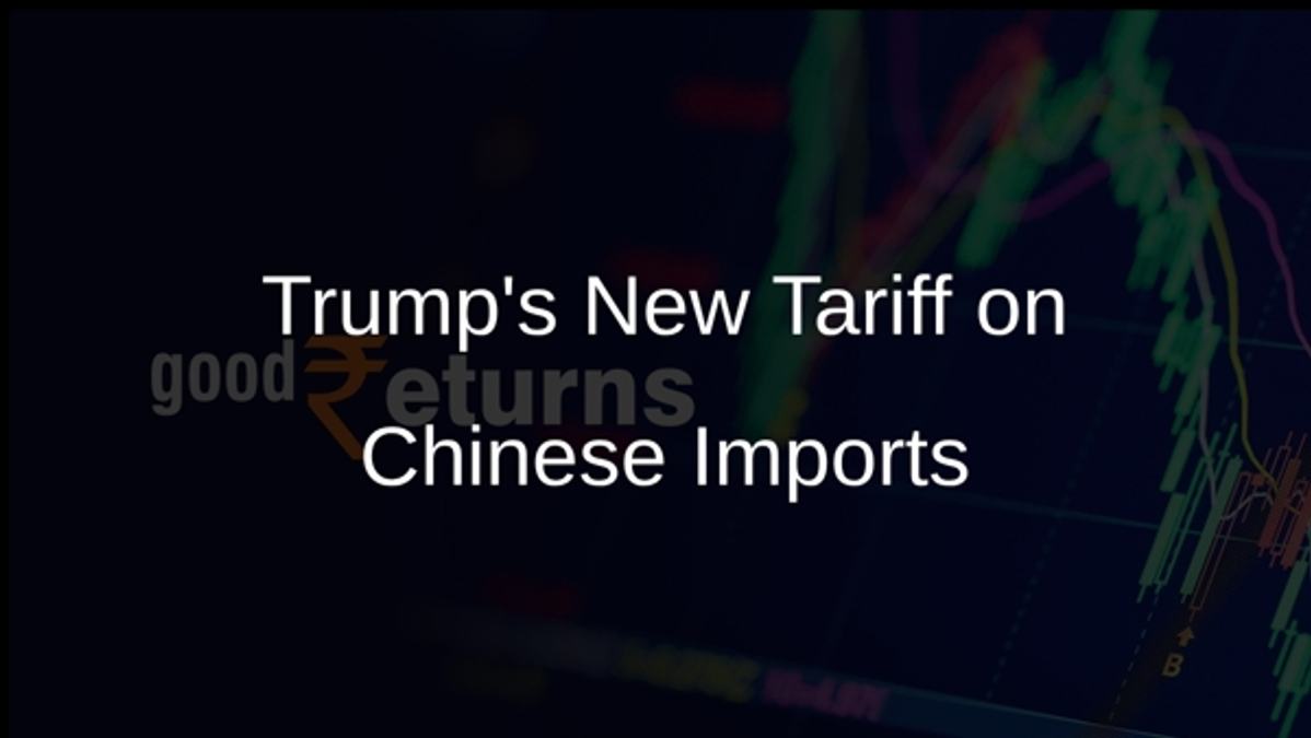 Trumps New Tariff on Chinese Imports