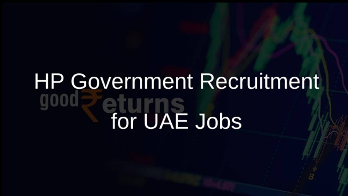 HP Government Recruitment for UAE Jobs