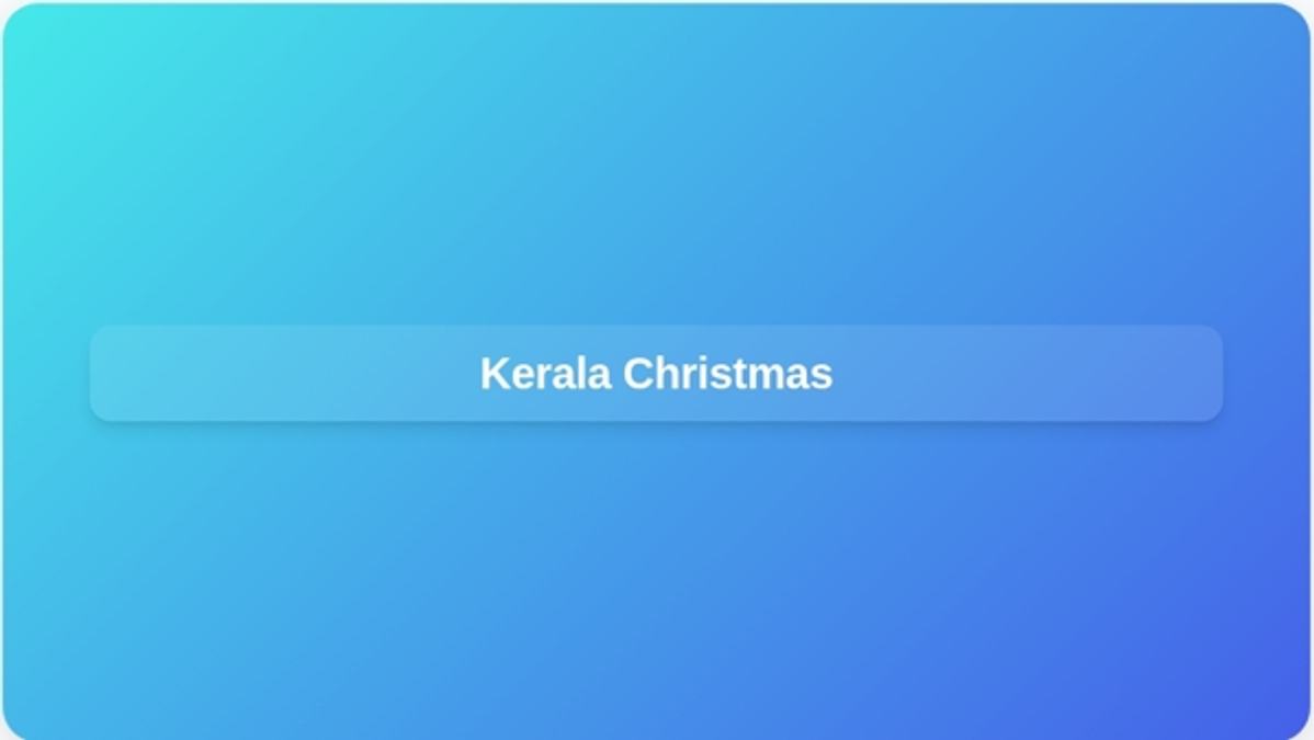 Kerala Christmas  amp amp  New Year Special Trains Announced