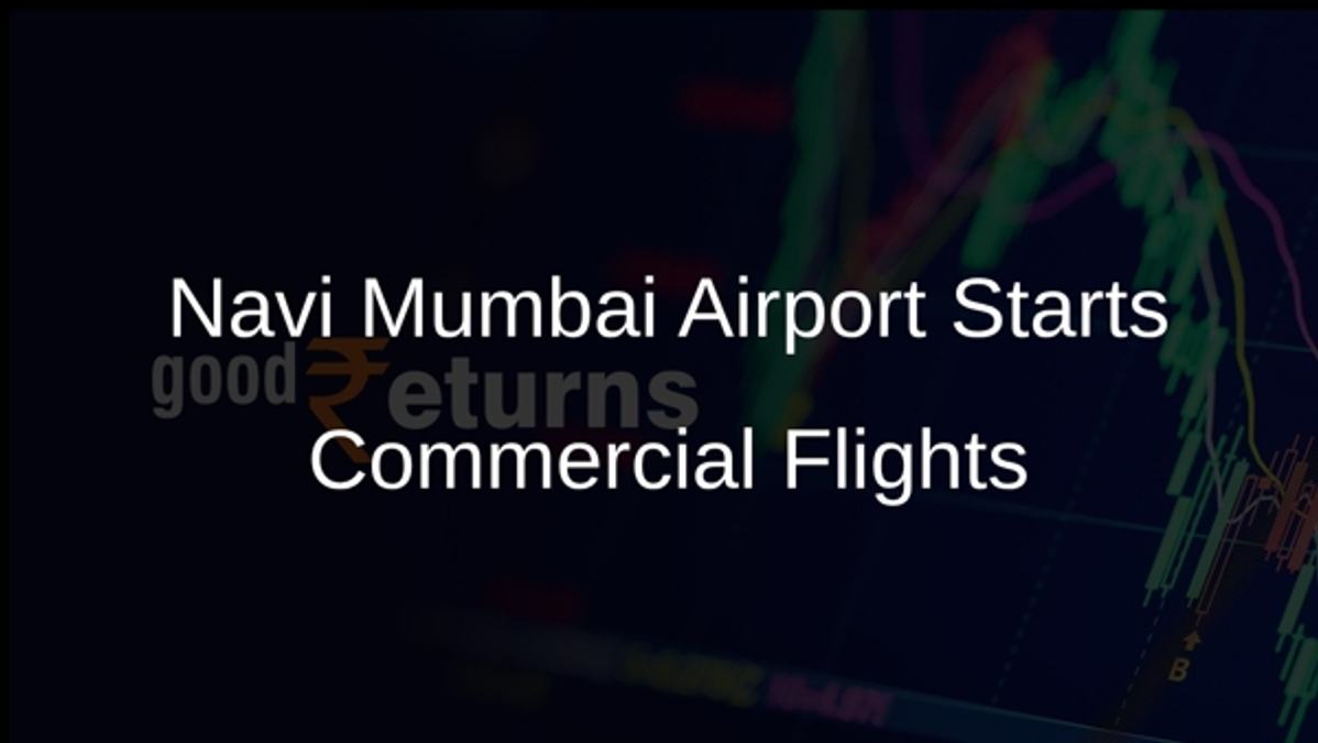 Navi Mumbai Airport Starts Commercial Flights