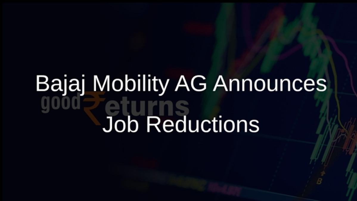 Bajaj Mobility AG Announces Job Reductions