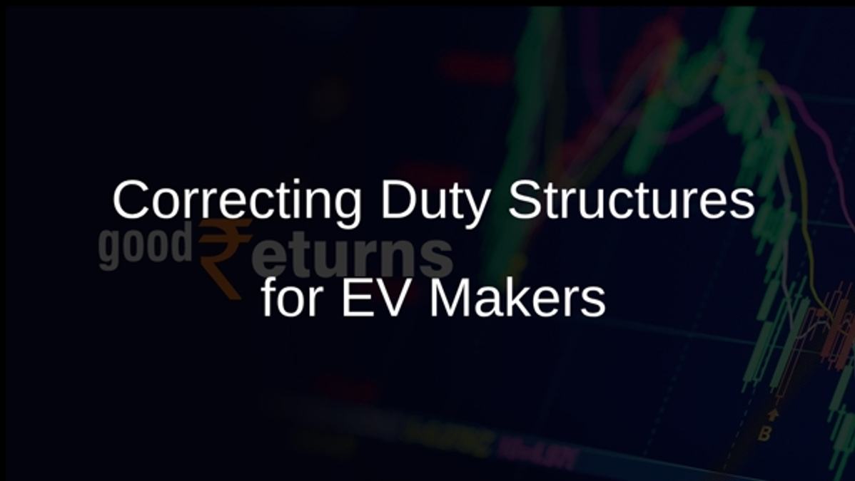 Correcting Duty Structures for EV Makers