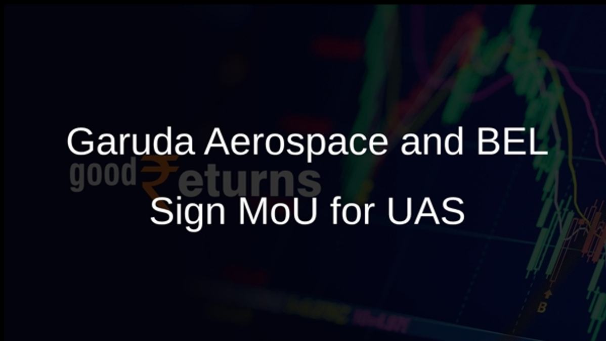 Garuda Aerospace and BEL Sign MoU for UAS