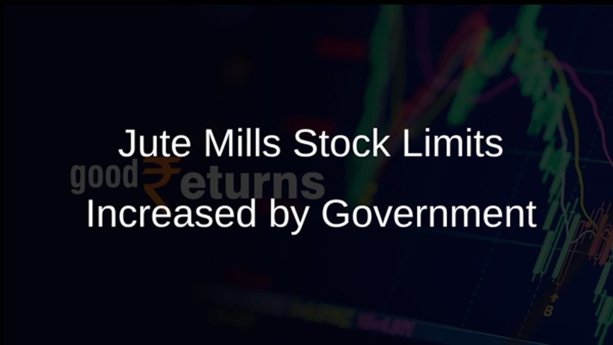 Jute Mills Stock Limits Increased by Government