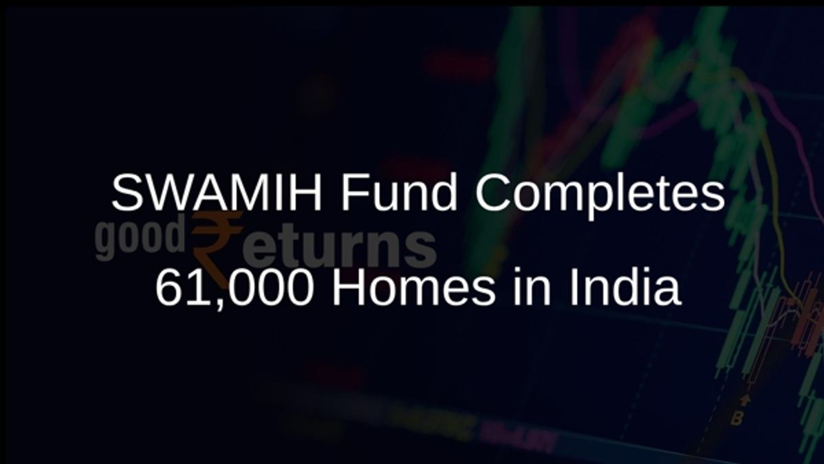 SWAMIH Fund Completes 61,000 Homes in India
