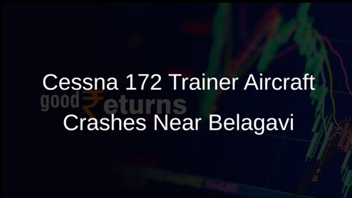 Cessna 172 Trainer Aircraft Crashes Near Belagavi