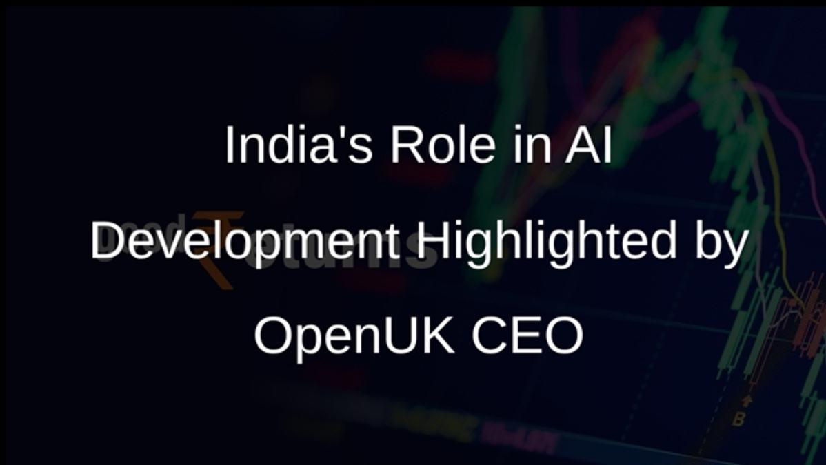 Indias Role in AI Development Highlighted by OpenUK CEO