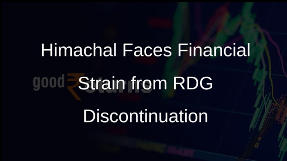 Himachal Faces Financial Strain from RDG Discontinuation