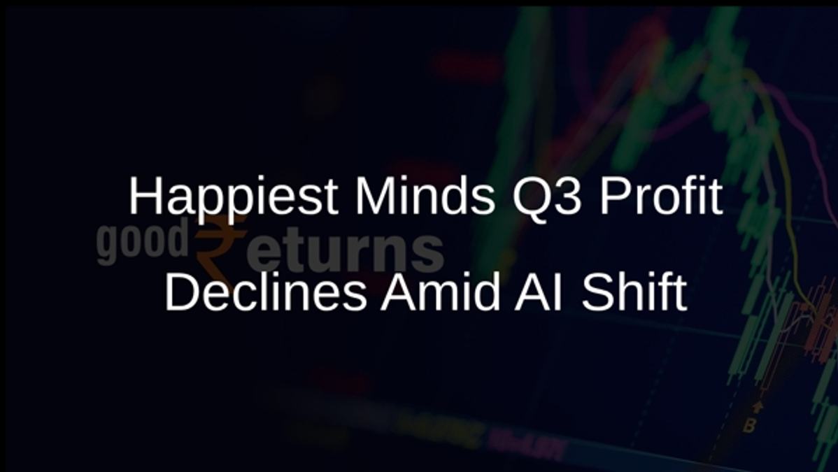 Happiest Minds Q3 Profit Declines Amid AI Shift