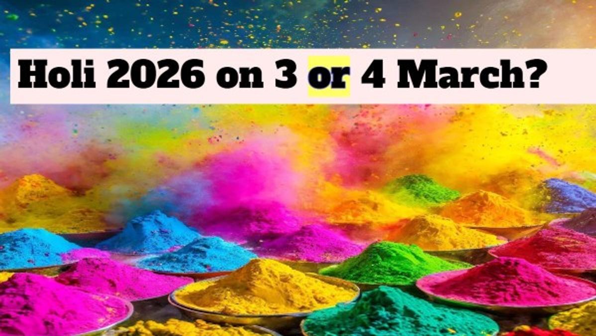 Holi 2026 Correct Date  3 or 4 March  When is Holi  Check Tithi  Shubh Muhurat