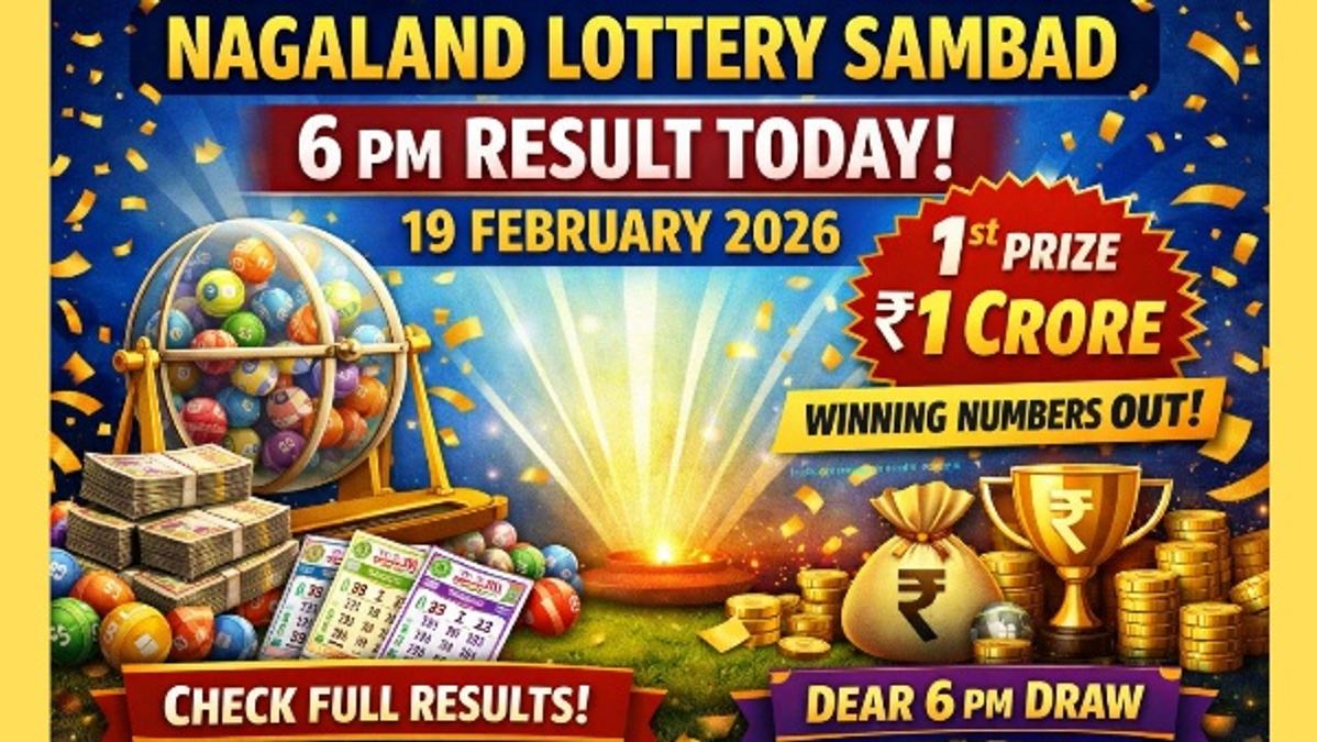 Nagaland Lottery Sambad 6 PM result