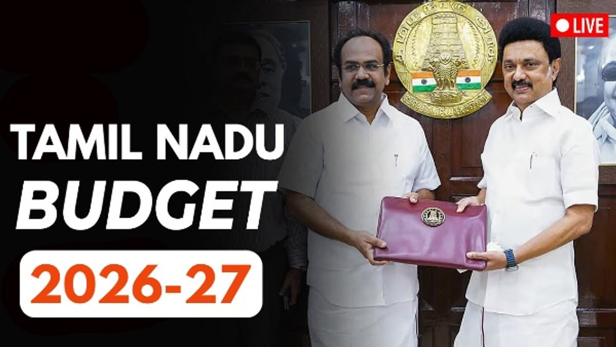 Tamil Nadu Budget 2026 Live Updates