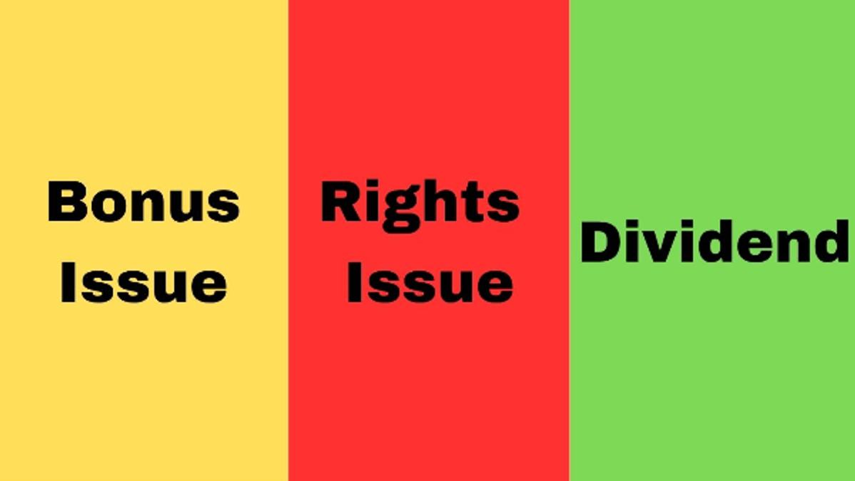 dividendbonusrights