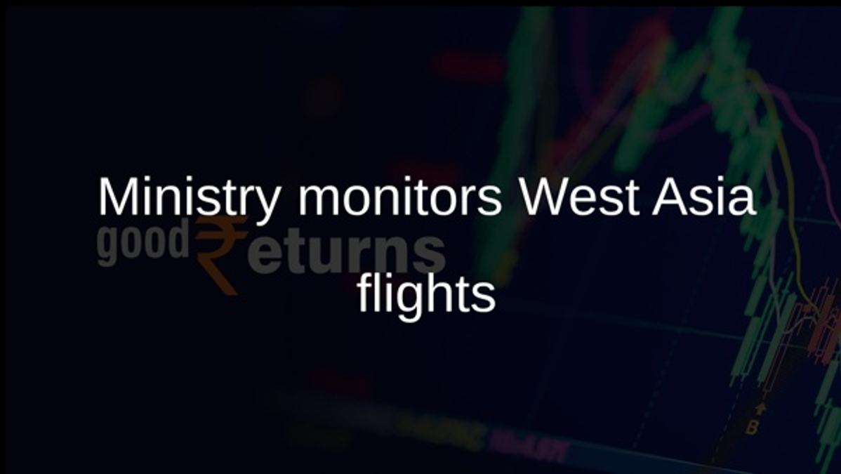 Ministry monitors West Asia flights