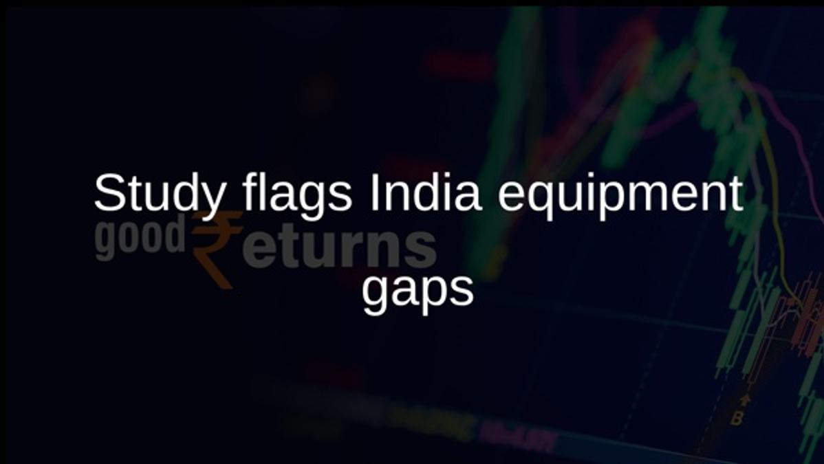 Study flags India equipment gaps
