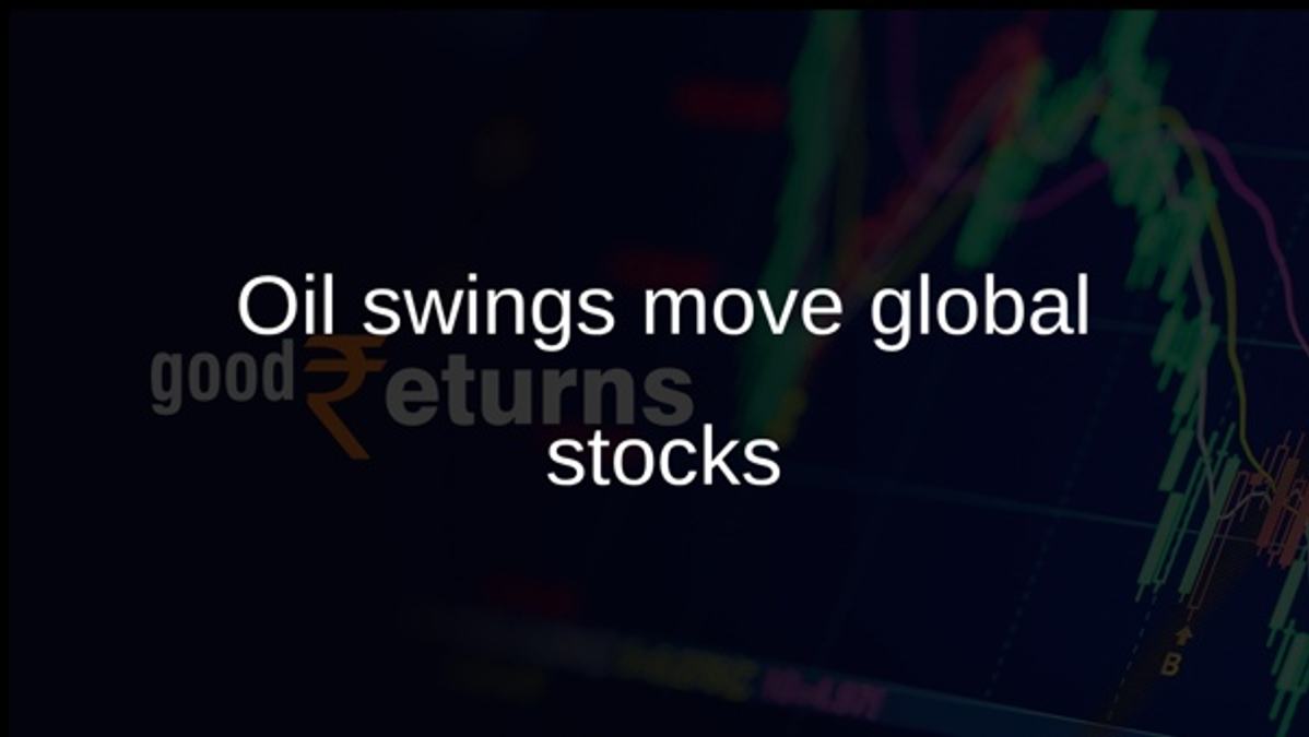 Oil swings move global stocks