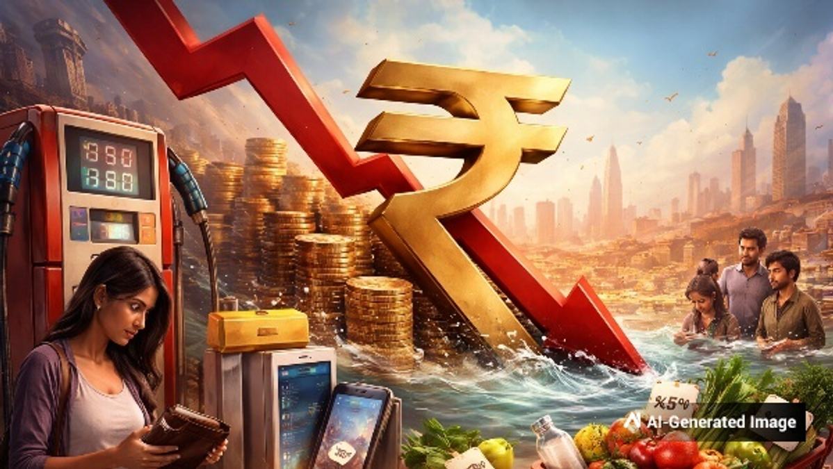 Rupee Wobbles Near Historic Low At at Rs  92 53 USD  Why a Weak INR Could Make Everyday Life Costlier